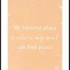 Posterton My Favorite Place Poster | Nyheter