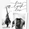 Posterton Live Laugh Love | Posterpaket