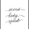 Posterton Mind Body Spirit Poster | Nyheter