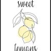 Posterton Sweet Lemons Poster | Nyheter