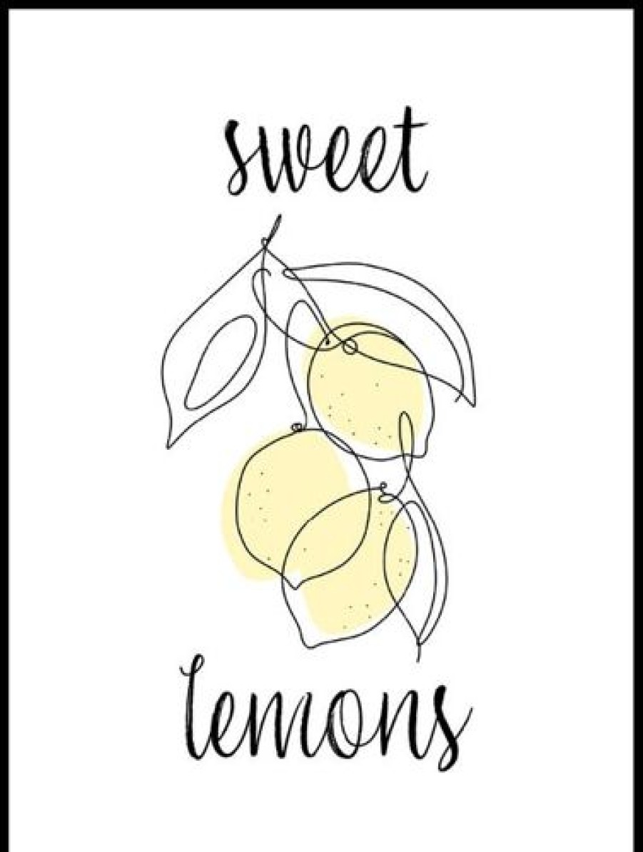 Posterton Sweet Lemons Poster | Nyheter