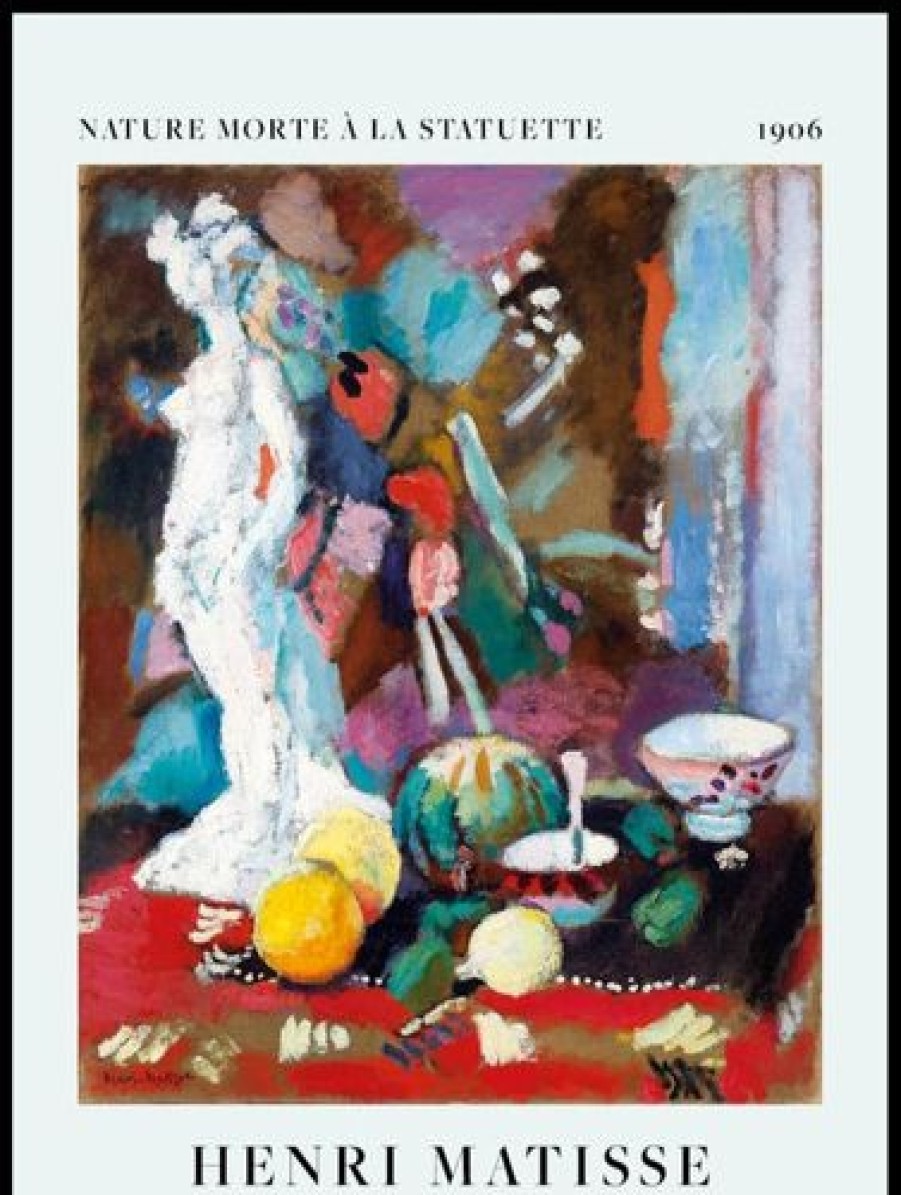 Posterton Nature Morte La Statuette By Henri Matisse Poster | Nyheter