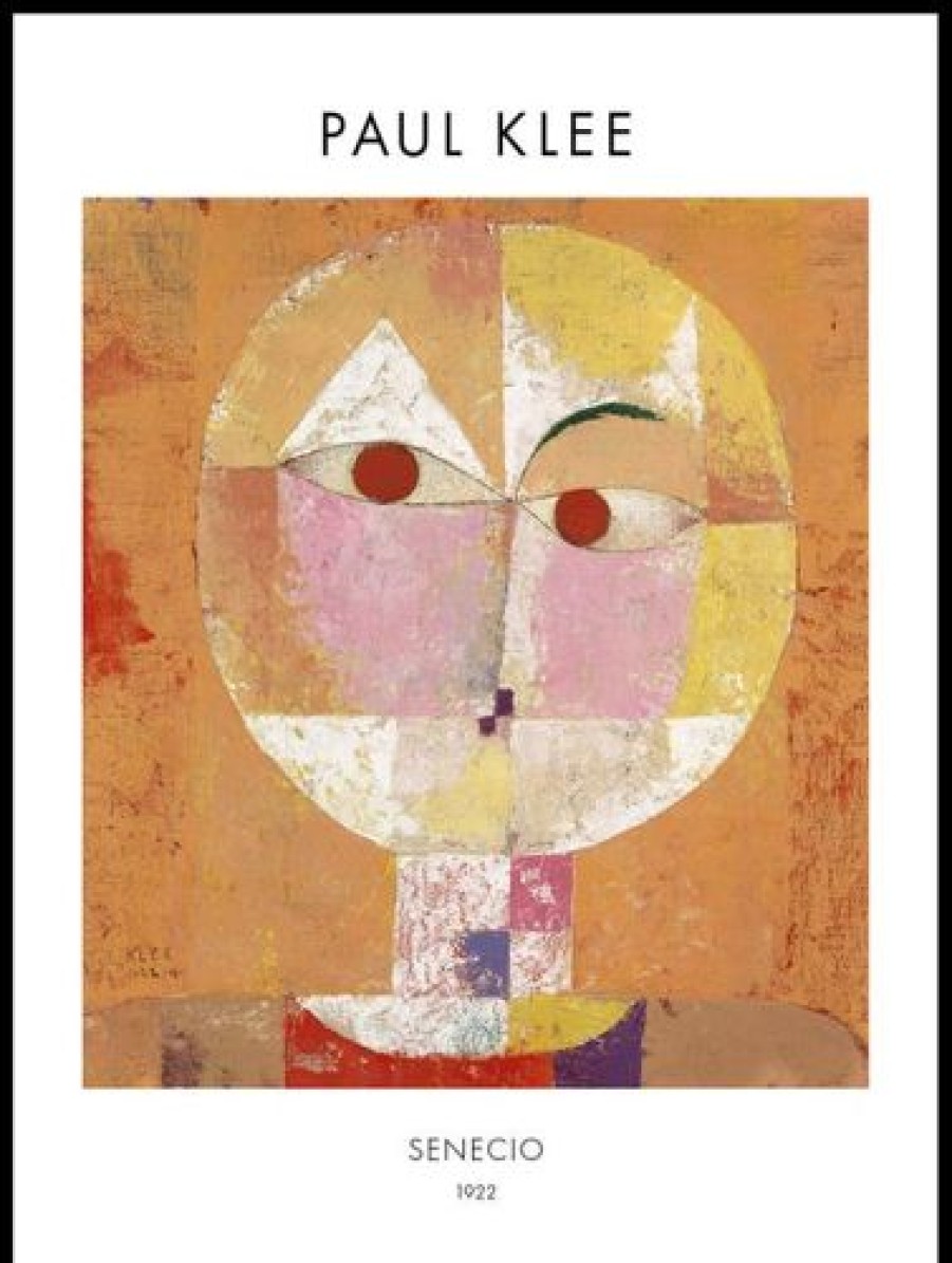 Posterton Senecio By Paul Klee Poster | Nyheter