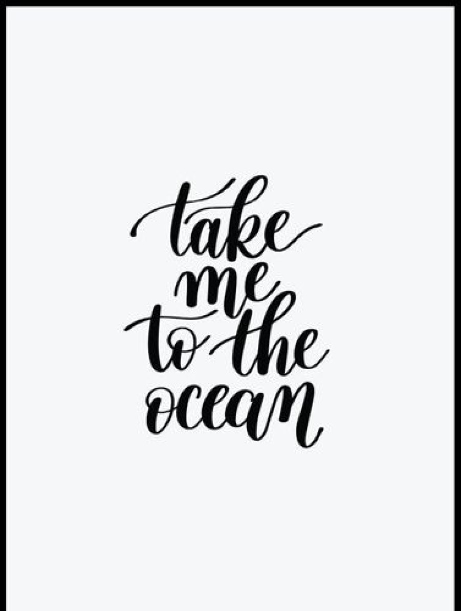 Posterton Take Me To The Ocean Poster | Nyheter