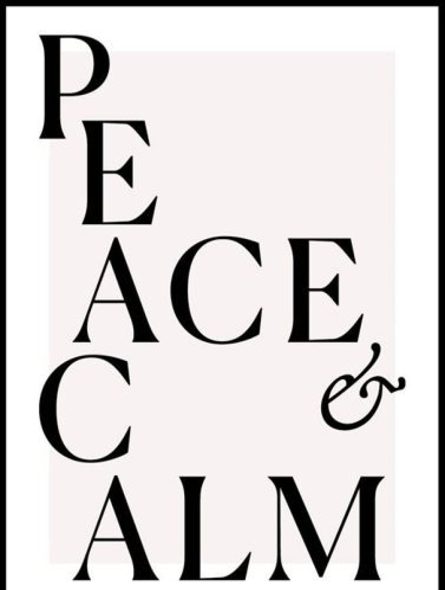 Posterton Peace & Calm Poster | Nyheter