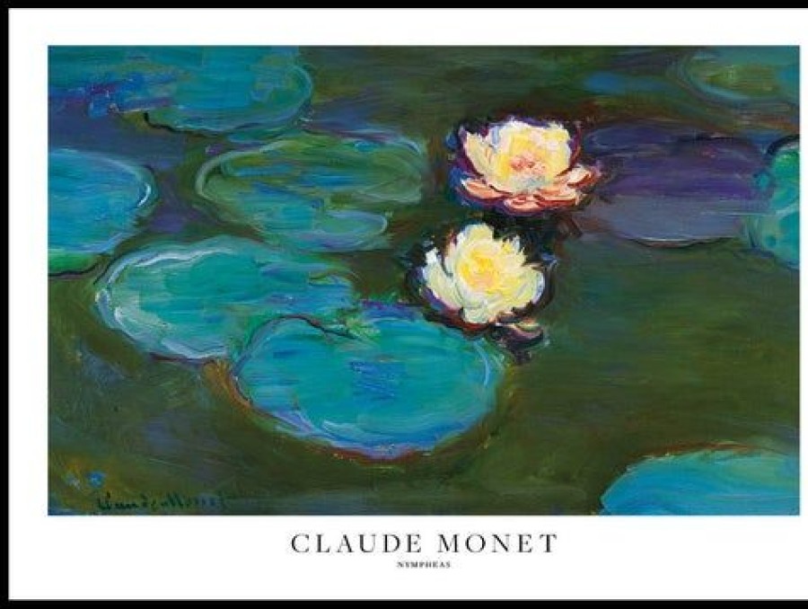 Posterton Nympheas By Claude Monet Poster | Nyheter