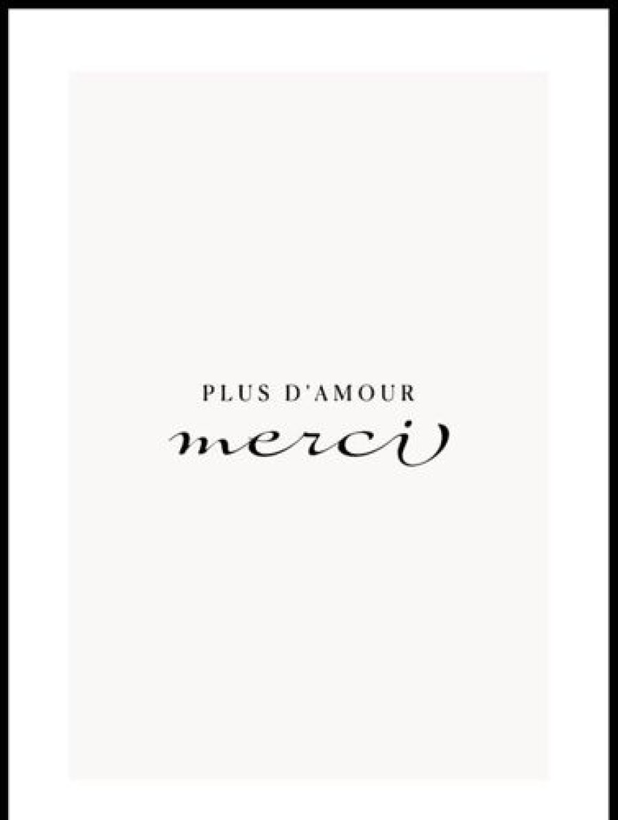 Posterton Plus D'Amour Poster | Nyheter