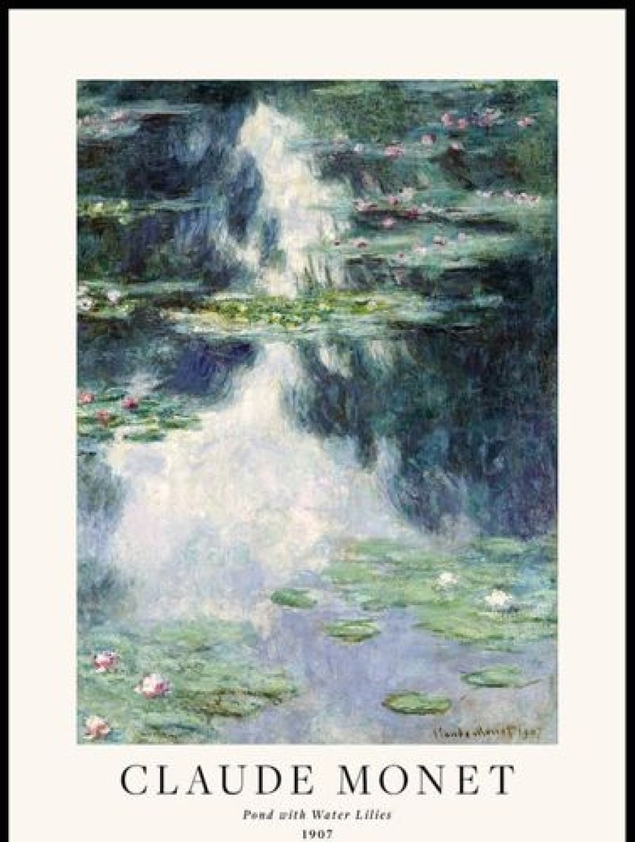 Posterton Water Lilies By Claude Monet Poster | Nyheter