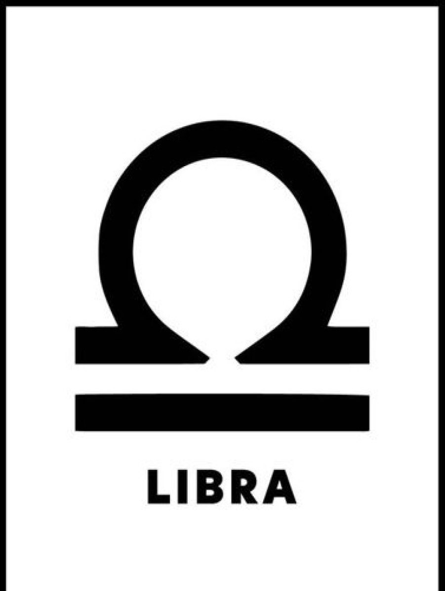 Posterton Libra Poster | Text Posters