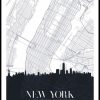 Posterton Karta Ver New York Poster | Nyheter