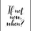 Posterton If Not Now, When Poster | Nyheter