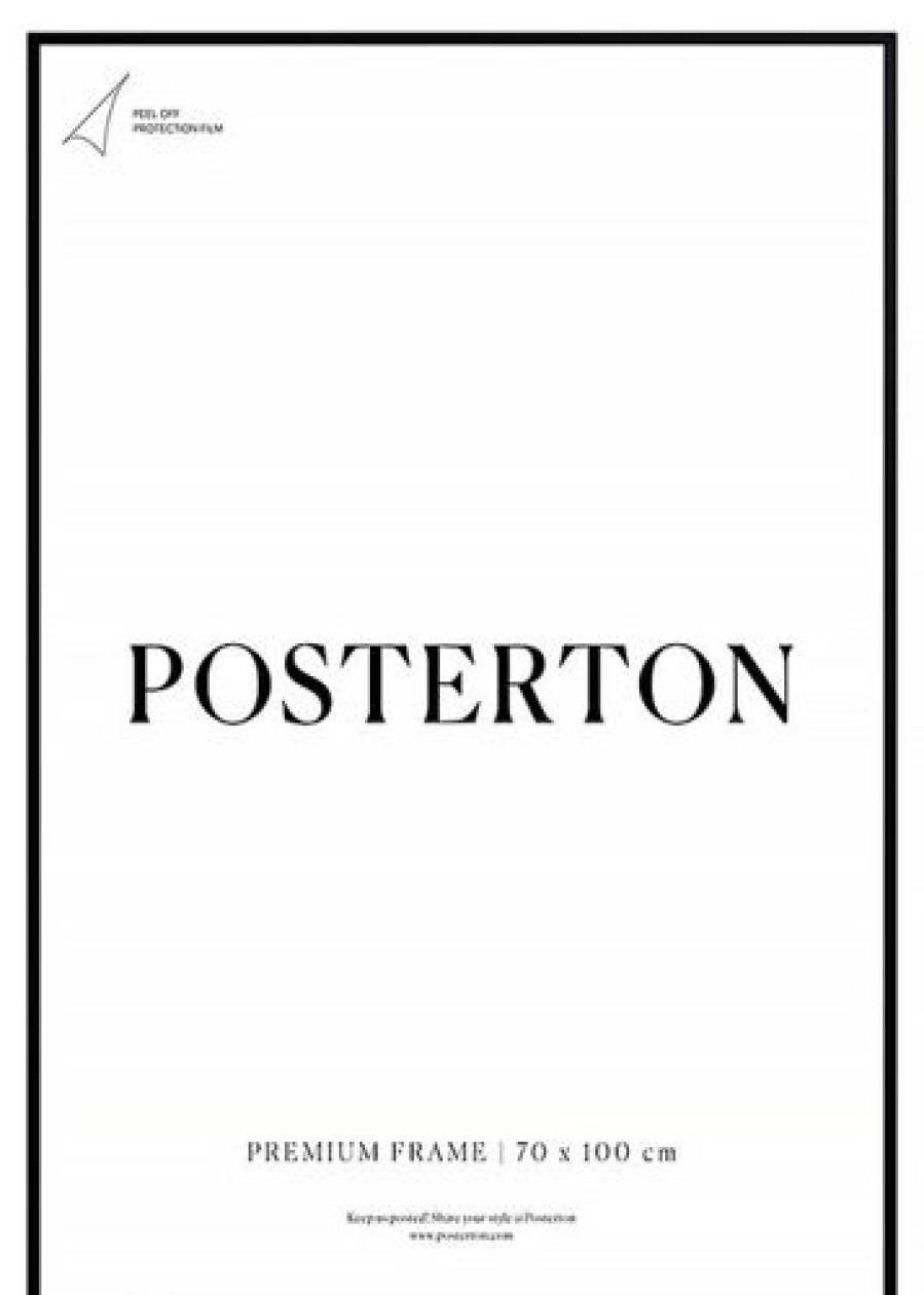 Posterton Svart Tr Ram 40X50 Cm | Svarta Tr Ramar