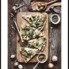 Posterton Vegetarisk Pizza Poster | Topplistan Affischer