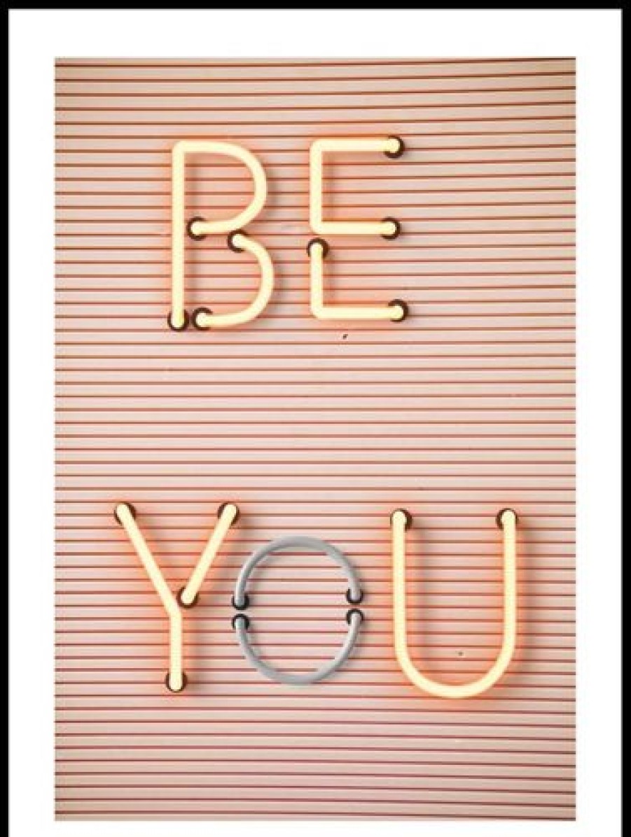 Posterton Be You Poster | Topplistan Affischer