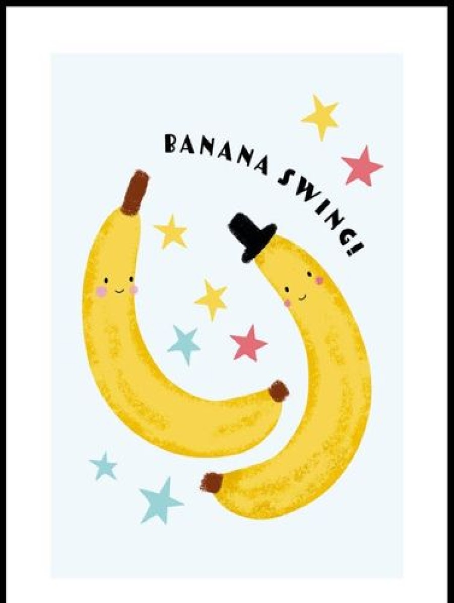 Posterton Banana Swing Poster | Nyheter