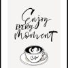 Posterton Enjoy Every Moment Poster | Text Posters