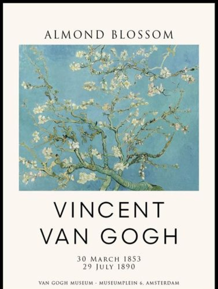 Posterton Almond Blossom By Vincent Van Gogh Poster | Nyheter