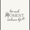 Posterton Live Each Moment Poster | Nyheter