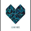 Posterton Amore Poster | Text Posters