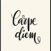 Posterton Carpe Diem Beige Poster | Nyheter